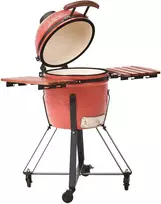 Beliani KAMADO anglinė kepsninė keramikinė raudona