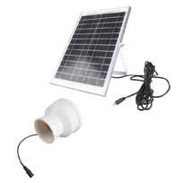 Saulės energija maitinamas ištraukiamasis ventiliatorius 75mm iki 110mm vamzdžio adapteris Lengvas montavimas Ištraukiamasis ventiliatorius stoginei, garažo vėdinimui 1