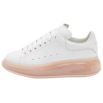 Alexander McQueen Oversized Rose Gold Transparent Women's 611698WHYBY9053 37.5 white