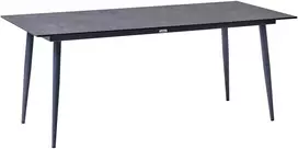 Beliani Sodo stalas TOLENTINO 180 cm 90 cm akmens imitacija pilkas