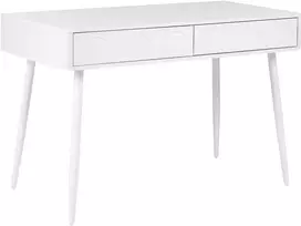 Beliani Rašomasis stalas ESLANE, baltas, 120 cm x 60 cm