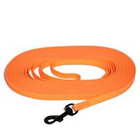 Atsparus vandeniui PVC ilgas šunų dresavimo pavadėlis 5M/10M/15M/20M Nesipainiojantis Lengvai valomas Grįžimo vaikščiojimo pavadėlis mažiems, vidutinio dydžio, dideliems katėms (Orange,S) oranžinė