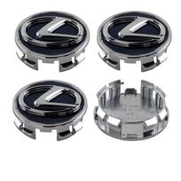 4PCS 60mm Car Wheel Tire Center Hub Cap Cover For Lexus FSPORT is200 is220d es300h ct200h rx350 is300h is250 nx 300h rx lbx ux  LG2 mėlyna