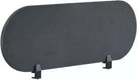 Beliani Stalo pertvara SPARKY 120 x 40 cm tamsiai pilka