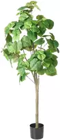 Beliani Dirbtinis augalas FICUS TREE 160 cm žalias