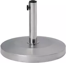Beliani Skėčio stovas CRAVEGGIA sidabrinis, apvalus, 25 kg
