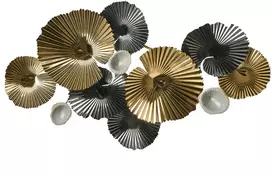 Beliani Sienų dekoracija FRANCIUM metalinė 50 cm spalvota