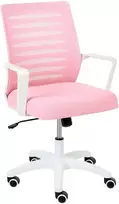 Beliani Biuro kėdė RADIANT rožinė