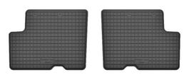 Rear rubber car mats (2 pcs), universal for: Dacia Dokker minivan (2013-)