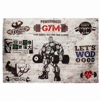 Tapestry Art of Gym Training 100X70CM