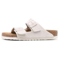Birkenstock Arizona Soft Footbed Slide Slippers Unisex Ecru 1024516 37