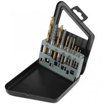 10pcs HSS Left-Hand Drill Bits Screw Extractor Set Bolt Remover Kit  For Removing Stripped Screws