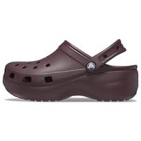 Crocs Classic Platform šlepetės 'Tamsiai vyšninės' Moteriškos 206750-6WD 37-38 ruda