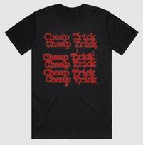 Cheap Trick T-shirt - Brand New - Cheap Trick Repeater Text - Band Tees XXL
