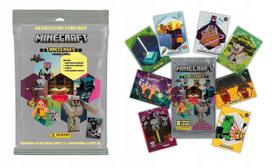 Minecraft iššūkiai panini startinis rinkinys albumas 2 kortelių pakuotės