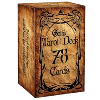 78 Kortų Gotikinis Vintage Tarot Denis 12x7cm Pradedantiesiems Pasirinkimams Narvuoti ir Pabudimo Stalo Žaidimas beige