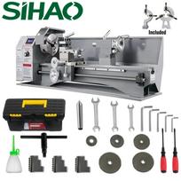 SIHAO Metalinis tekinimo staklės 1100W 220x750mm 38mm velenas Skaitmeninis ekranas