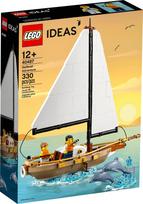 LEGO Ideas Yacht Adventure Set #40487 (330 pieces) white
