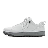 FILA GF 1911 Trainer Leather Classic Brand Letter Logo Casual Comfortable Versatile Sports Low Top Golf Shoes Men sneaker White Gray A12M521701FBL 41
