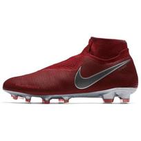 Nike Phantom Vision Elite DF FG Team Red Men Cleats Metallic-Dark-Grey-Bright-Crimson-Black AO3262-606 41