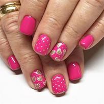 Valentine Press on Nail Stick On Nail Artificial False Nail Square Fake Nail French Nail Tips 12 Sizes for Womens Girls 1 brown