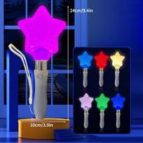 Durable Color Changing Glow Stick Kpop Lightstick Concert Support Stick LED Light Rods Wedding Party Time Halloween Lighting Decor