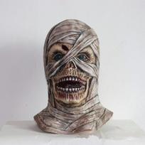 Halloween Horror Latex Mummy Headgear Ghost Mask Holiday Atmosphere Props