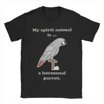 My spirit animal is a Buzzard Cotton TShirt For Unisex Summer Classic TShirts O Neck Harajuku Tees Oversized Dropshipping Clothes S
