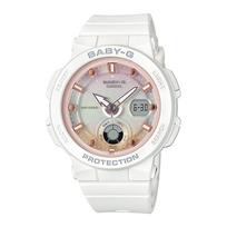 BEACH TRAVELER White [Casio] Baby-G BGA-250-7A2JF Women's Watch, balta