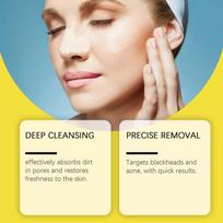 12Pcs Invisible Hydrocolloid Nose Strips, Concealing Pore Cleanser Patches To Eliminate Blackheads Facial Deep Cleansing one size