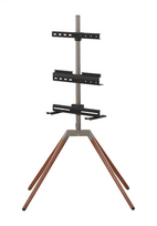 ONE For ALL 70'' Quadpod TV Stand 360° Swivel - Dark