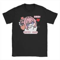 Doro Meme Nikke for Men Women T Shirts Anime Game Fun Tee Shirt Short Sleeve Crewneck T-Shirt Cotton Printed Clothes S
