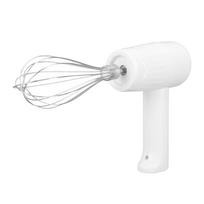 Professional 3 Speed Electric Hand Mixer Powerful Egg Beater Whisk with Blender Chopper Attachment for Baking Cakes Cream balta