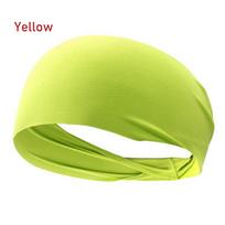 Women/Men Elastic Yoga Headband Ultra-thin Outdoor Gym Sweatband 2025 Sport Sweatband