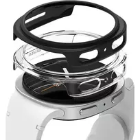 Ringke Slim smartwatch case for Samsung Galaxy Watch 8 40 mm 2-pack | transparent, black