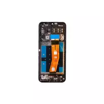 For_Samsung LCD display + Touch Unit + Front Cover for Samsung A145R Galaxy A14 4G Black