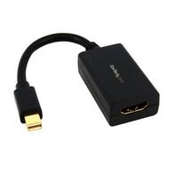 StarTech.com Mini DisplayPort to HDMI Adapter - mDP to HDMI Video Converter - 1080p - Mini DP or Thunderbolt 1/2 Mac/PC to HDMI Monitor/Display/TV - Passive mDP 1.2 to HDMI Adapter Dongle - Upgraded V