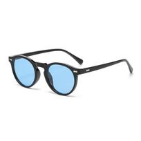 Retro Round Polarized Sunglasses Men Women Fashion Vintage Driving Glasses Outdoor Travel UV400 Shades Goggles Cycling Glasses beige