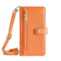 OPPO Reno 15 5G Drop-proof Leather Phone Case, Reno 13 Compatible Reno 13F 5G/13F 4G/13A (Japan) orange