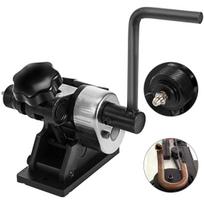 Manual Ring Roller Bender Metal Sheet Roll Bending Rolling Machine 343mm Hand Tubing Bender Steel Ring Roller Bender 3-1/2'' Handle Handheld Hand