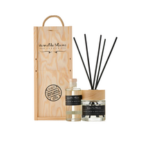 Vanilla Blanc Fresh Linen & Bois Précieux difuzorius su 100 ml papildymu