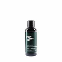Green + The Gent Face + Shave Oil veido, skutimosi ir barzdos aliejus 50 ml