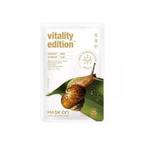 Mask On Paris Vitality Edition Snail lakštinė veido kaukė