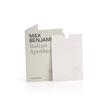 Max Benjamin Italian Apothecary aromatinė kortelė