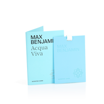 Max Benjamin Acqua Viva aromatinė kortelė
