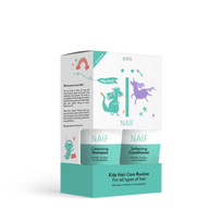 Naïf vaikų plaukų priežiūros rinkinys 2 x 100 ml