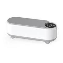 Ultrasonic Retainer Cleaner Machine Multifunctional Glasses Cleaner High Frequency Vibration USB Rechargeable for Coins Dentures balta