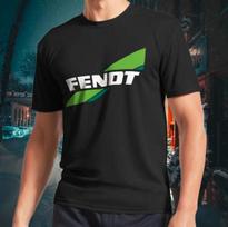 Men's and Women's T-shirts Fendt Tractors XL black