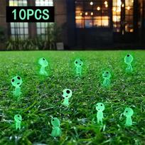 Goddess Garden Accessories Tree Spirit Night Glow Alien Decoration Miniature Luminous Ghost Kit for Micro Landscape Decoration