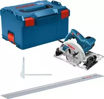 Bosch GKS 55+ GCE + FSN 1400 diskinis pjūklas 16,5 cm, 4700 aps./min., 1350 W